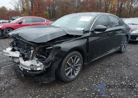 2021 Honda Accord Ex-L из США, поврежденный, VIN 1HGCV1F51MA118440